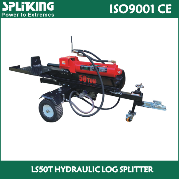 LS50T-610 powerful 50TON 650mm long split wood hydraulic Log Splitter