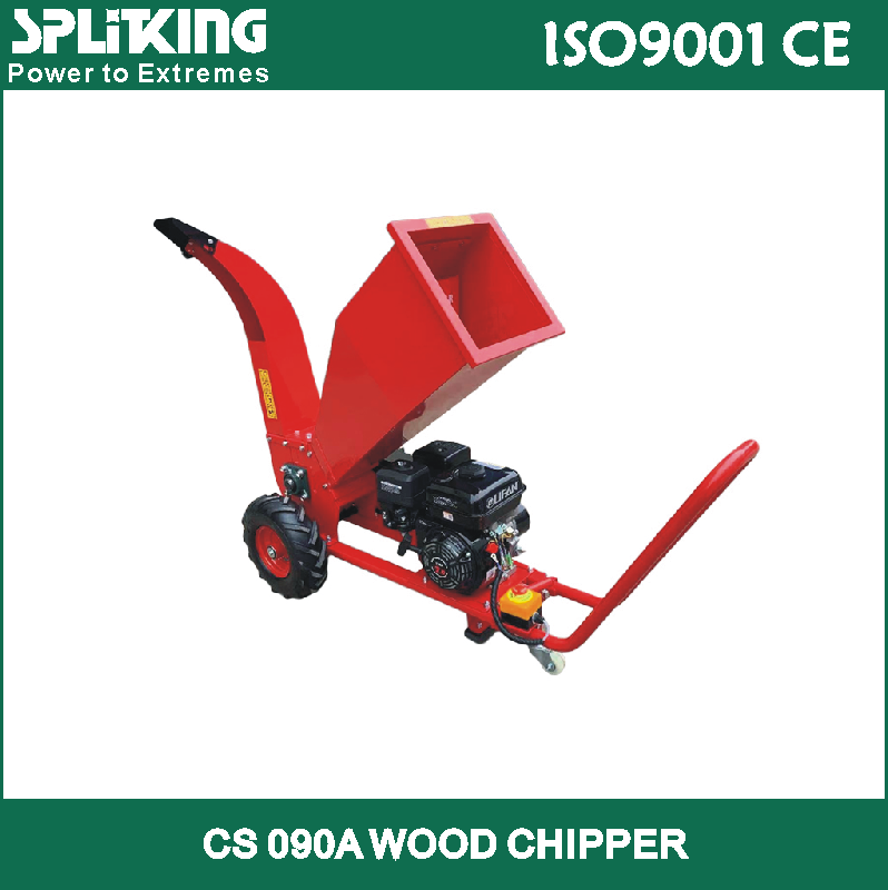 CS090A 3inch Chipping for Branch and Leaf  WOOD CHIPPER
